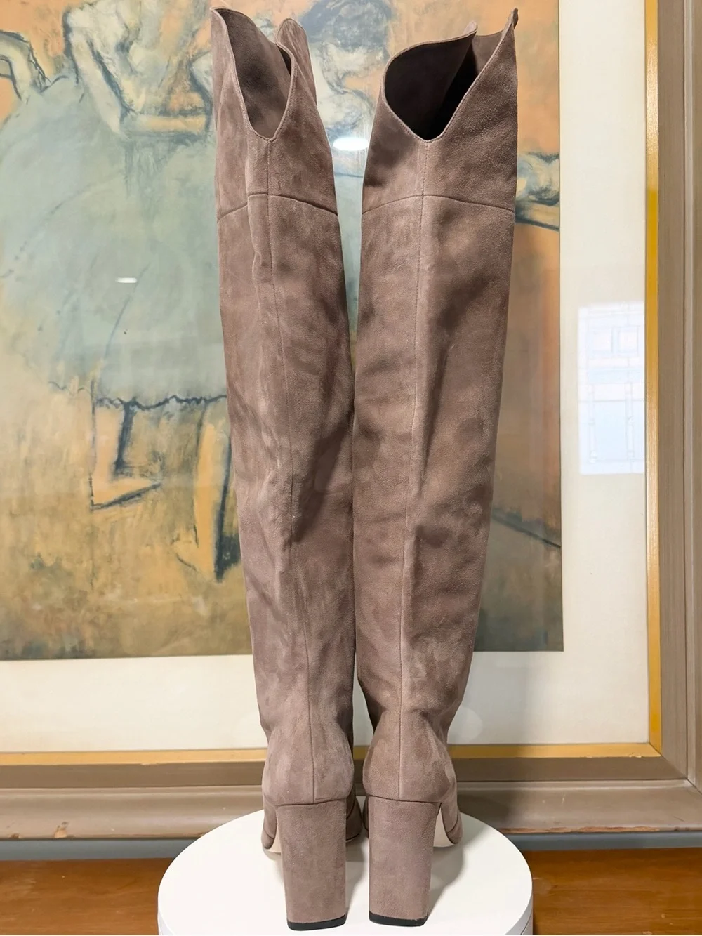 🌹STUART WEITZMAN🌹 Babette Over The Knee Tubo 85 Boots Size: 9.5B